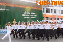 Chùm ảnh Học viện Hải quân Việt Nam khai giảng hoành tráng