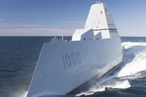 Ảnh siêu hạm DDG-1000 Mỹ oai phong trên đại dương