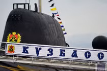 Soi tàu ngầm hạt nhân K-419 vừa về với Hải quân Nga