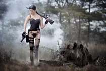 Ngẩn ngơ trước nữ chiến binh đẹp tuyệt trần 