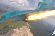 Không thể rời mắt khi xem bộ ảnh chiến đấu cơ Nga này