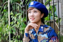 Mê mẩn nhan sắc Việt trong bộ quân phục Cảnh sát biển