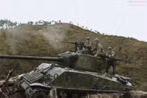 Ảnh màu hiếm xe tăng Mỹ trong chiến tranh Triều Tiên