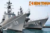Lên thăm tàu chiến Nhật Bản vừa tới Cam Ranh 