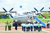 Tận mắt hai máy bay vận tải mới của Không quân Myanmar