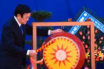 Chủ tịch nước đánh trống khai trường tại Đà Lạt