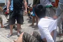 “Chộp” được tên trộm sau 1 tháng mất cắp