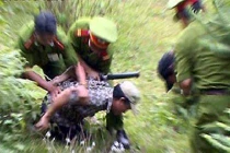 Nghi can giết người, “cướp” bạn gái trốn vào rừng đầu thú