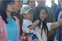 Sân bay Đà Nẵng nghẽn người đưa đón