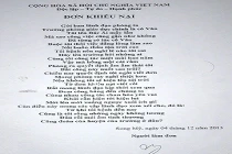 Sốc với thầy giáo Toán viết đơn khiếu nại bằng thơ