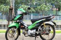 Ngắm Wave 110 độ cực chất của dân chơi Sài Gòn