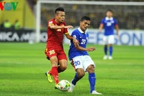 Xem lại bàn gỡ hòa của Huy Toàn trận Việt Nam-Malaysia