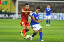 Xem lại bàn gỡ hòa của Huy Toàn trận Việt Nam-Malaysia