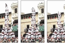 Tháp người cao 15m đổ “như chuối” vì sai thao tác