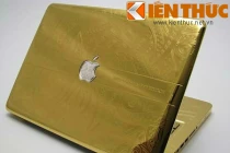 Đại gia Hà Nội "máu chơi", mạ vàng laptop