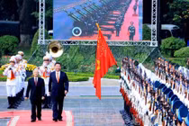 Lễ đón trọng thể Tổng Bí thư, Chủ tịch Trung Quốc Tập Cận Bình