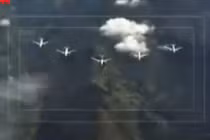 5 máy bay Airbus 350 trình diễn ngoạn mục trên bầu trời