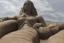 Đẹp mê mẩn những tác phẩm điêu khắc bằng cát