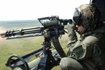 Uy lực khủng khiếp của súng 6 nòng M134