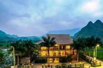 Đẳng cấp khách sạn Mai Châu Lodge trước khi cháy rụi