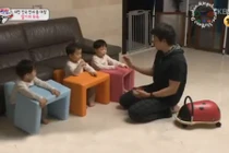 Phát sốt cách dạy con dễ thương của ông bố Hàn Quốc