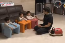 Phát sốt cách dạy con dễ thương của ông bố Hàn Quốc
