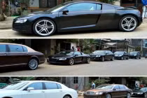 Lác mắt dàn xe sang của đại gia vùng cao Việt