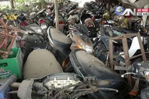 Cận cảnh những bãi xe si-đa giữa lòng Hà Nội