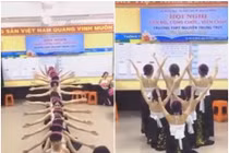 Màn múa trên nền nhạc "Bánh trôi nước" đẹp hút hồn