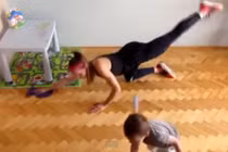 Bài tập thể dục tuyệt vời dành cho các bà nội trợ