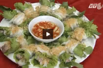 Biến tấu món cuốn với nem mì ruốc tôm