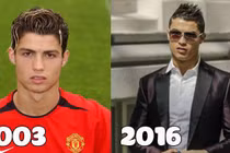 Hành trình "lên đời" nhan sắc ngoạn mục của Cristiano Ronaldo