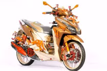 Honda Click 125i độ quá độc với phong cách hoàng tộc