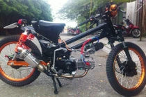 Honda Cup độ cực ngầu dành cho thanh niên "cứng"