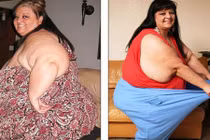 Quý bà nặng tới 320kg vì được bạn trai vỗ béo