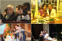 Chộp khoảnh khắc bình yên bên người thân của đại gia Việt