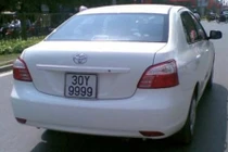 Dàn Toyota Vios bình dân biển số đẹp ở VN