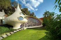 Thiết kế cực lạ của ngôi nhà hình vỏ ốc 