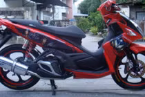 Yamaha Nouvo LX độ khủng của dân chơi ngoại