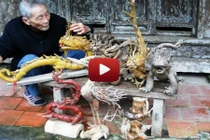 Bộ sưu tập "quái vật" hàng độc của cụ ông 91 tuổi