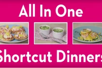 Bữa tối nhanh gọn với 3 món ăn bằng lò nướng