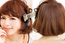 Biến tấu cho tóc ngắn siêu điệu trong 60 giây