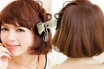 Biến tấu cho tóc ngắn siêu điệu trong 60 giây