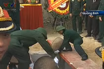 Chi tiết hình ảnh hạ huyệt, an táng Đại tướng