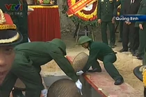 Chi tiết hình ảnh hạ huyệt, an táng Đại tướng