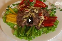 Khéo tay làm món bắp bò muối chua lạ miệng đón Tết