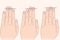 Đoán tính cách trong 30 giây từ độ dài ngón tay