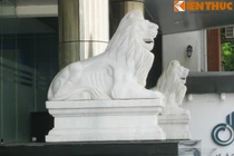 Mốt cổng sư tử sành điệu của nhà giàu Hà Nội 