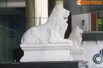 Mốt cổng sư tử sành điệu của nhà giàu Hà Nội 