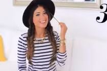 Top 3 kiểu tóc đẹp khi đội mũ rộng vành